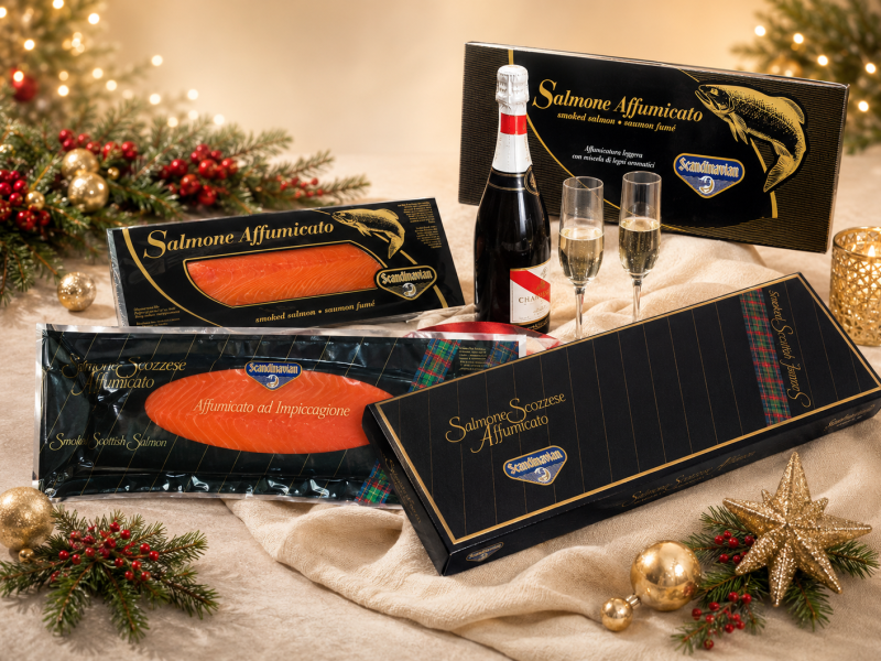 Salmone Scozzese e Norvegese affumicato, in confezioni regalo