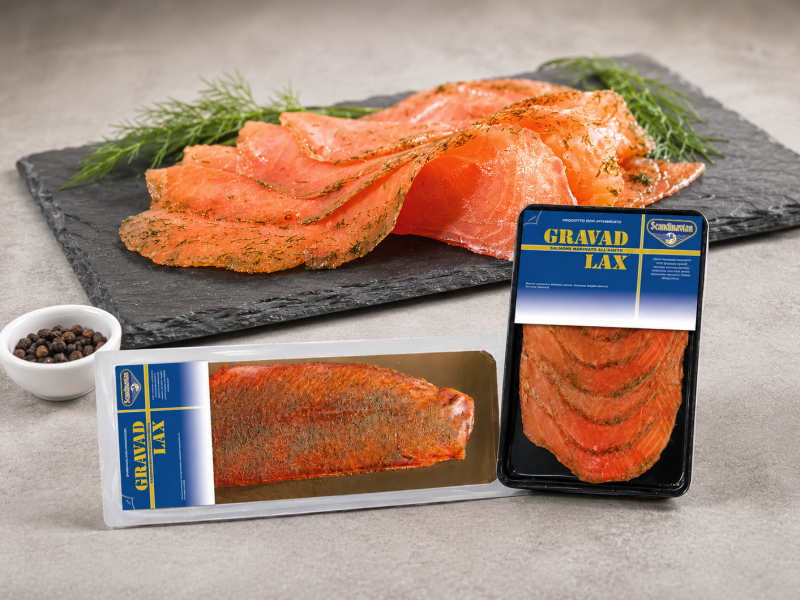 Salmone all'aneto (Gravad Lax)
