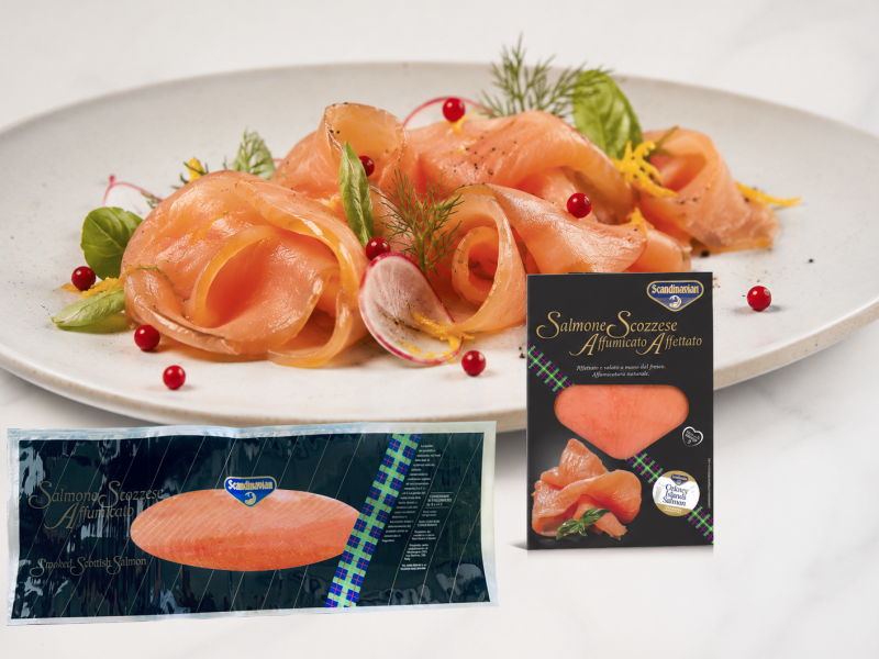 Salmone Scozzese e dalle Isole Orcadi affumicato